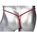 SS Queen Men Sexy Mini Open Pouch T Back Lingerie G String Thong Panties (set1)