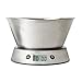 Taylor Weighing Bowl Digital Kitchen Scale, 11 lb. Capacity