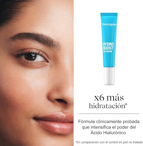 Hydro Boost Routine, pack com Gel de Água Hidratante Facial (50 ml) e Contorno Ocular Anti-fadiga (15 ml), conjunto com Ácido Hialurónico para 72 horas de hidratação