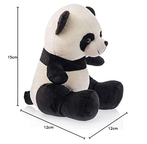Hug N Feel 2 Feet White & Black Panda Giant Teddy Bear Soft Plush Cuddly Stuffed Animal Toy for Kids, Birthdays, Anniversaries, Valentine's Day, Special Occasions 4