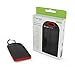 Solar Assist Charger, Mengo S-Power Shockproof/Water-Resistant 5300Mah [ Solar Assist Back-up Battery ] Charger Power Bank Featuring Dual USB Port Smart Charge Technology (For iPhone, iPod, iPad, Samsung, LG, HTC) (Red)