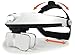 MagniPros Head Mount Magnifier with Ultra Bright LED Head Lamp - 5 Interchangeable Lenses - 2 Way Adjustable Headbands with Padding Comfortably Fits Any Head Size
