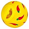 Trixie-Plastic-Snack-Ball-7-cm-Assorted-Colors-Blue-Yellow Trixie Guinea Pig Plastic Snack Ball, 7 cm, Assorted Colors ( Blue/ Yellow )