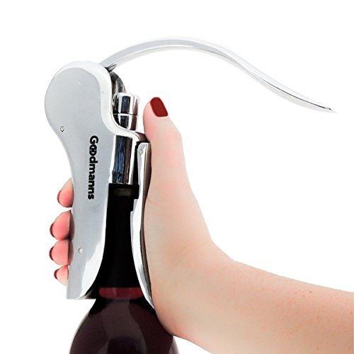 Rabbit Lever Corkscrew Wine Bottle Opener Best as Waiters Vertical