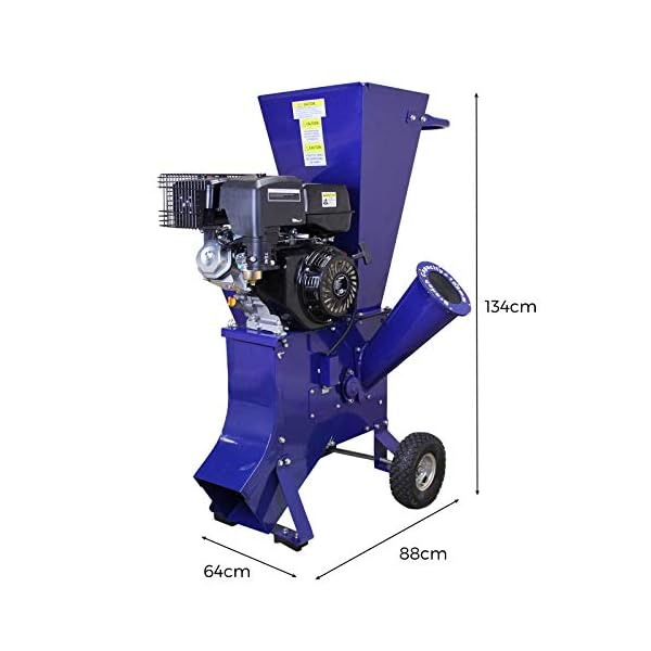 T-Mech 15 PS 4 Takt 420cc MotorhÃ¤cksler BenzinhÃ¤cksler GartenhÃ¤cksler Gartenhacker Holzhacker HolzhÃ¤cksler HÃ¤cksler Gartenschredder Schredder Elektro-HÃ¤cksler – Bild 3