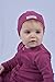 Baby Boy Girl Organic Cotton Snap Front Footed Sleeper with Mittens-Sleep n Play Magenta