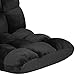 Best Choice Products 14-Position Memory Foam Folding Adjustable Gaming Floor Sofa Chair for Living Room, Bedroom, Black