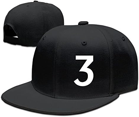 Unisex Chance The Rapper Number 3 Coloring Book Flat Bill Adjustable Hat