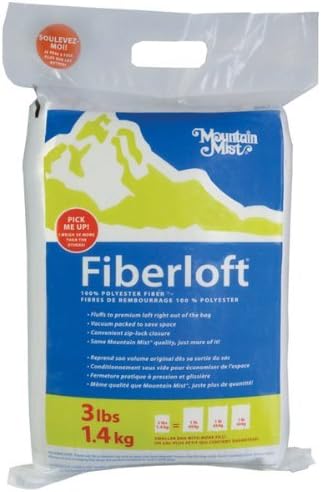 Fiberloft Polyester Stuffing-3 Pounds FOB:MI 1 pcs sku# 645503MA