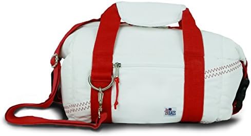 Sailor Bags Soft Cooler Bag (White/Red Straps)