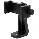 Tripod Mount, Camopro Universal Vertical Bracket Smartphone Holder Mount Adapter for iPhone, Android Phone, Use on 1/4 Tripod, Monopod, Selfie Stick