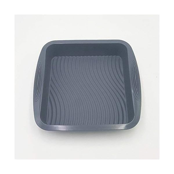 DAYNECETY Square Cake Moulds Silicone Baking Mould Tin Tray Oven Bakeware Square Mould