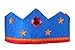 Sarah's Silks - Reversible Silk Crown - Royal Blue/Red