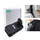 AGPtEK® Backpack Hat Rec-Mounts Clip Quick Release Clamp Mount 360 Degree Rotation for Gopro hero3+/ hero3/ hero2