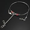 20pcs-Wire-Trace-Leader-Rig-Stainless-Steel-2-Arm-Fishing-Rigs-Tackle-Lure-Swivel