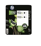 HP 932XL Black 2 Pack in Retail Packaging CR315BN