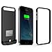 iPhone 5S Battery Case, iPhone 5 Battery Case - Maxboost Atomic S Portable Charger for iPhone 5/5S [MFI Certified] External Protective 2400mAh Battery Charging Juice Power Bank [Matte Black/Black]