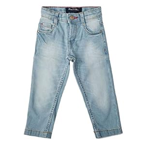 Pink & Blue Girl’s Slim Fit Jeans