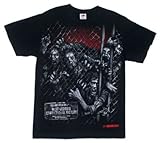 The Walking Dead Walkers Fence Attack Official Licensed AMC Adult T-shirt