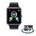 Smartlife Sweatproof Smart Watch Phone for iPhone and Android Smart Phones Include Micro SD Card (Black)