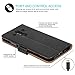 Aicoco Huawei Mate 10 Pro Case Flip Cover Leather Wallet Phone Case for Huawei Mate 10 Pro - Black