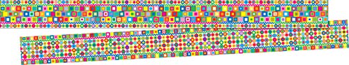 Retro Classroom Bulletin Board Double-Sided Trim - Thumbnail 4