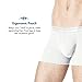Lapasa Mens Underwear 4-Pack Boxer Brief Micro Modal Breathable Pouch Trunks (No Seam on The Legs) M01, Original White, XX-Large (Waist 44 Inches -46 Inches)