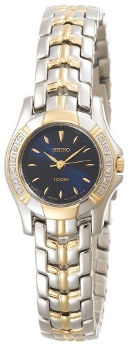 Seiko Women's SXGN50 Diamond Two-Tone Watch
