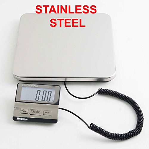 Heavy Duty 330 Lbs Digital Postal Shipping Scale w/ Ac and Batteries Included