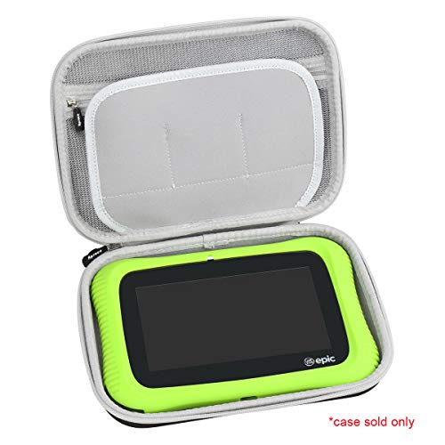 Aproca Hard Travel Storage Case Compatible Leapfrog Epic Academy Edition (Black)