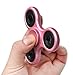 Fidget Spinner, Anti-Anxiety 360 Spinner Hand Spinner Fidget Premium EDC Tri-Spinner Fidget Toy for Kids & Adults Stress Reducer Relieves ADHD Anxiety,Drop Test, Mute Bearing (Rose Gold)