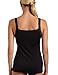 Vanity Fair Womens Tops For Layering (Camisole & Tank, Cami - Spincami - Black, Small US