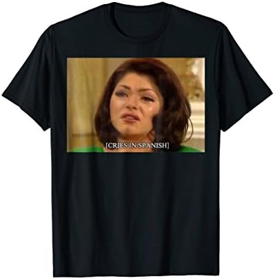 Cries In Spanish Meme T-Shirt