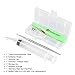 Tenozek Stainless Steel Dental Tools, Dental Picks, Dental Hygiene Kit, Tooth Scraper Plaque Tartar Scraper Remover/Tonsil Stone Remover with Light