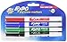 Expo Low Odor Dry Erase Pen Style Markers, 4 Colored Markers [86674] (Pack of 6) Total 24 Markers