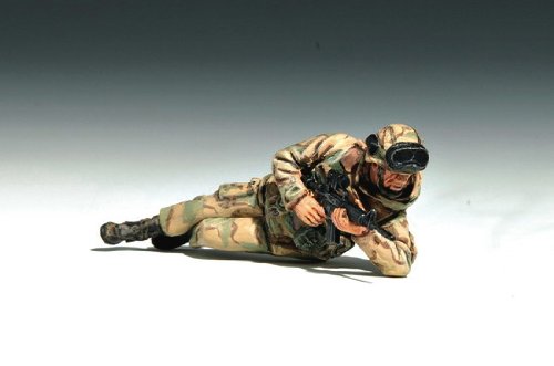 Trumpeter US 101st Airborne Division Crew Figure Set, Scale 1/35, 4-Pack