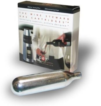 Pek Argon Gas Cartridges, Set of 8