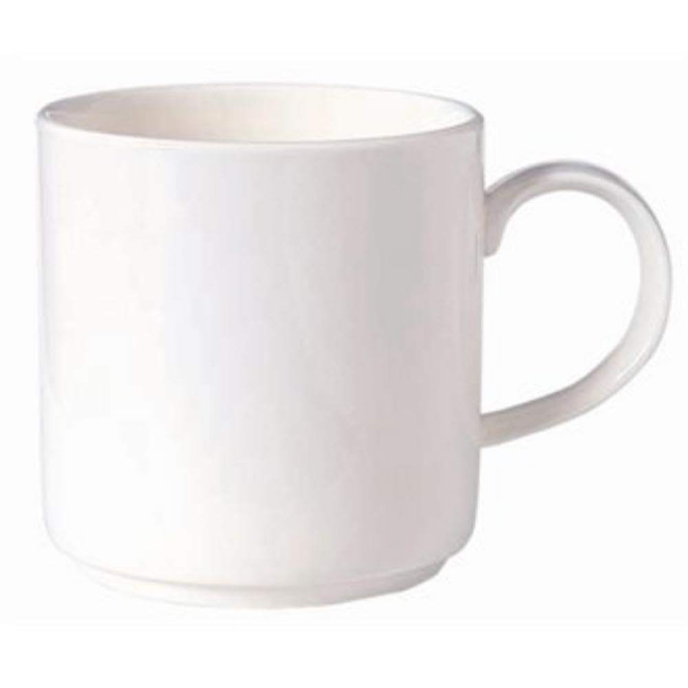 Royal Porcelain CG036 Classic China Mug, 11.5 oz., 330 mL, White