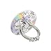Urberry Phone Ring Stand Holder, Skull Printed Adjustable Universal Smartphones Grip Kickstand Holder (Round-Unicorn)