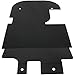 Black Powder Coated Aluminum Luggage Cover Pan Tray Compatible with Honda 2003-2020 Ruckus Zoomer