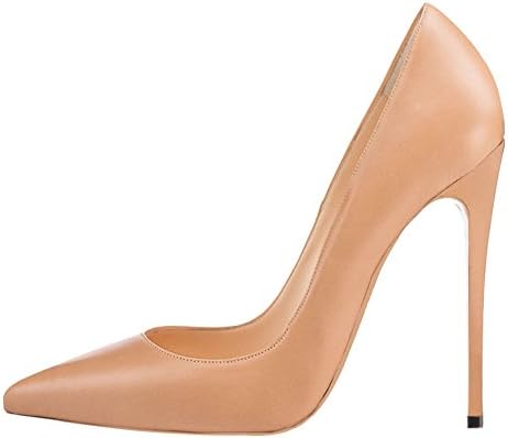 EKS Women's Pumps High Heels Sexy Pointy Toe Dress Party Court Shoes