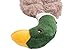 Green Goose Squeaky Dog Toys Stuffing Free Toy 15