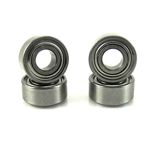 (4) 3x7x3mm Precision Ball Bearings, Metal Shields