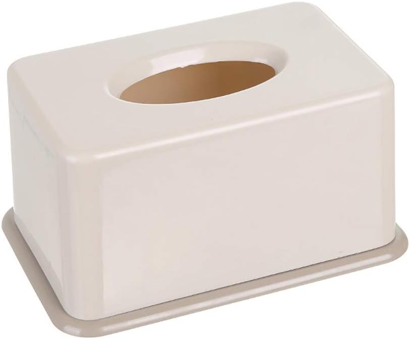 yibenwanligod Nordic Desktop Pumping Paper Storage Living Room Tissue Holder Box Cover Beige