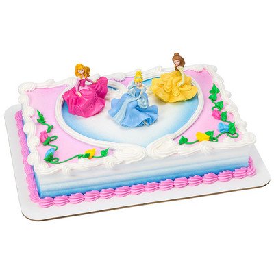 Amazon Com Disney Princess Cake Kit Grocery Gourmet Food