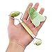 Jade Roller for Face and Gua Sha Scrapping Massage Tools Set -100% Natural Jade Facial Roller Slimming Tool