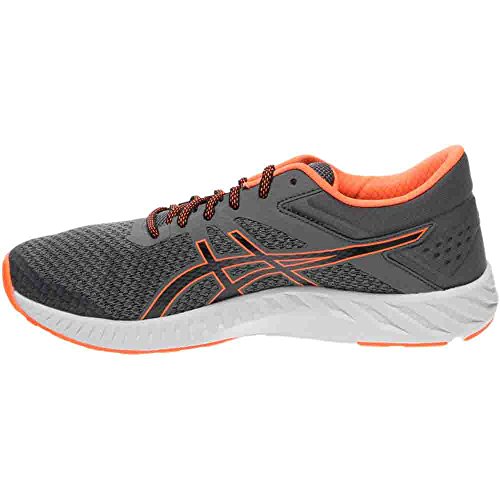 Asics Mens Fuzex Lyte Running Shoe Carbon Black Hot Desertcart
