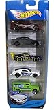 Hot Wheels, 2014 HW City, Police Pursuit 5-Pack [4 Cars and an Armored Truck]