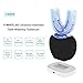 Teeth Whitening Toothbrush Teeth Whitening Kit Teeth Whitening Device for Charcoal Opalescence Teeth Whitening Toothpaste 4 Optional Modes Wireless Charging, Black