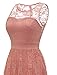 Wedtrend Women's Floral Lace Long Bridesmaid Dress Party Gown